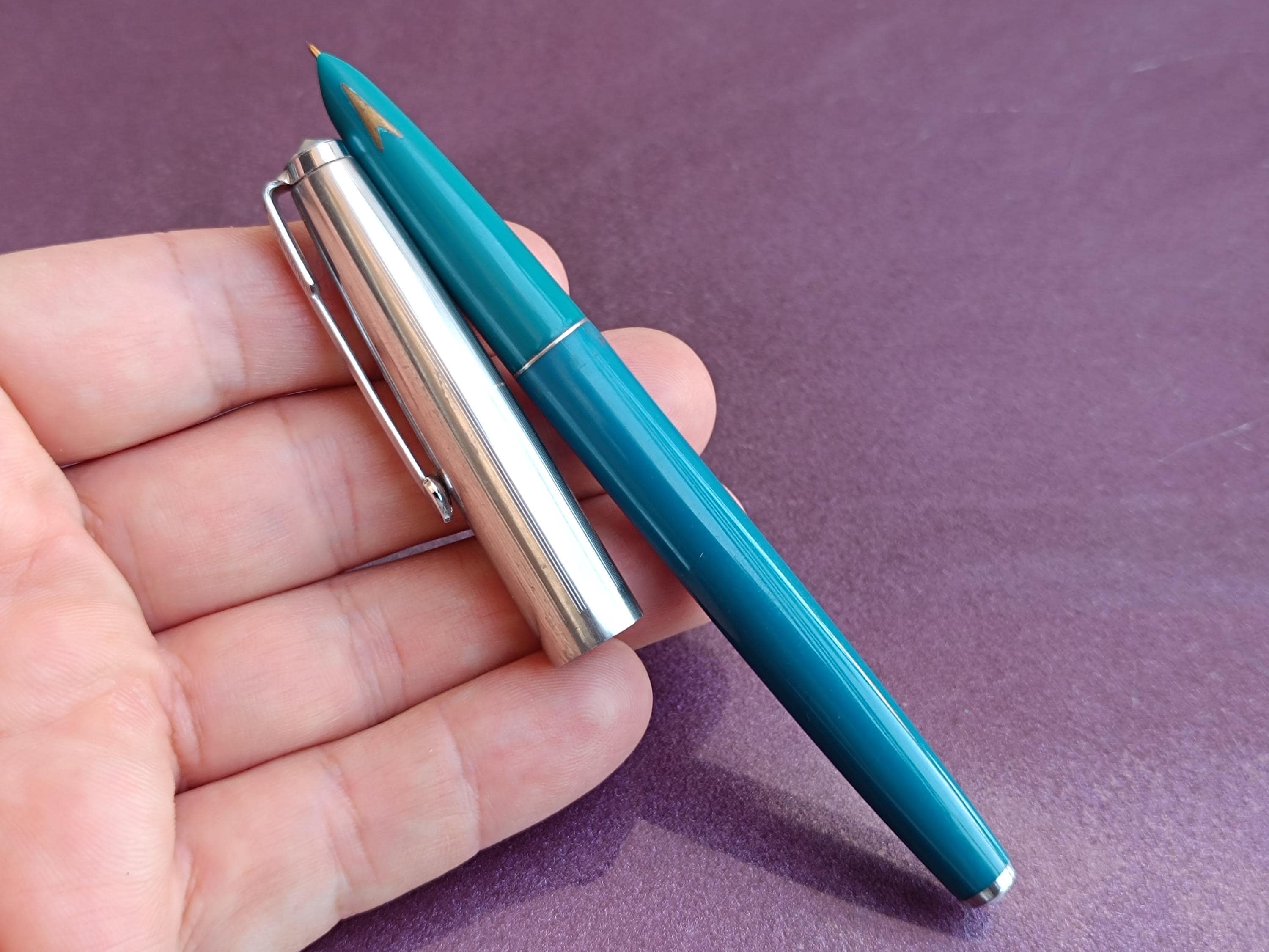 1970s Fountain Pen, Retro Ink Pen, Fountain Pen, Vintage Fountain