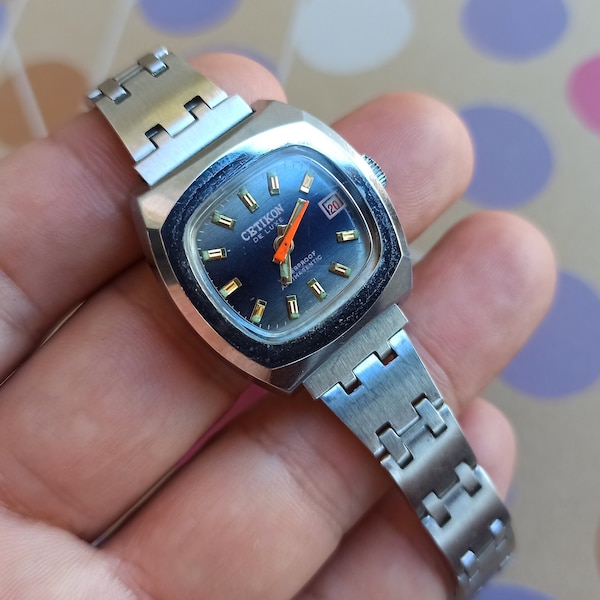 Mechanical CETIKON De Luxe Watch, Swiss Watch, Mechanical Watch, Vintage Watch, Antimagnetic Watch, Unisex Watch, Back Dustproof