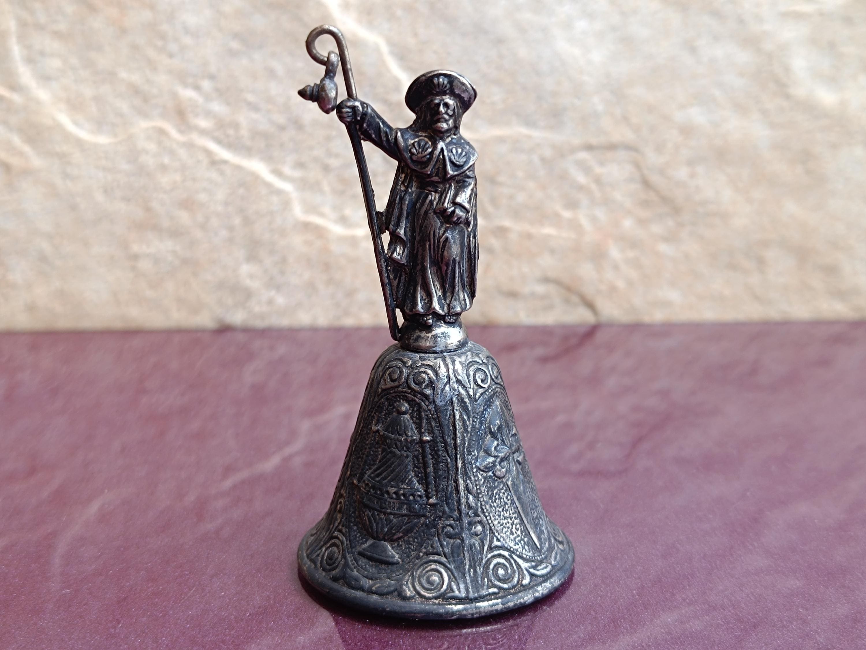 Religious Saint Santiago De Compostela Bell, Vintage Bell, Antique ...