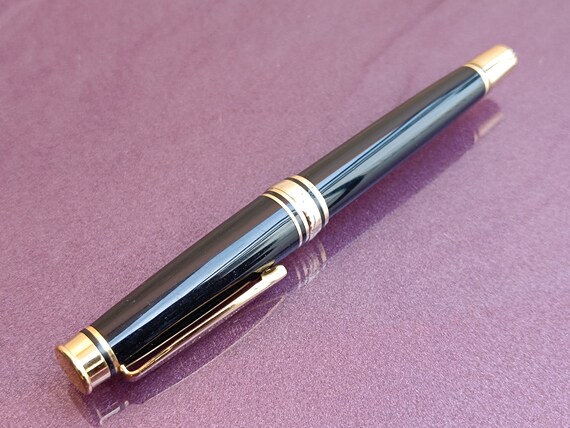 Stylo Plume Pierre Cardin Laqué Noir - Comme Neuf, Jamais Encré