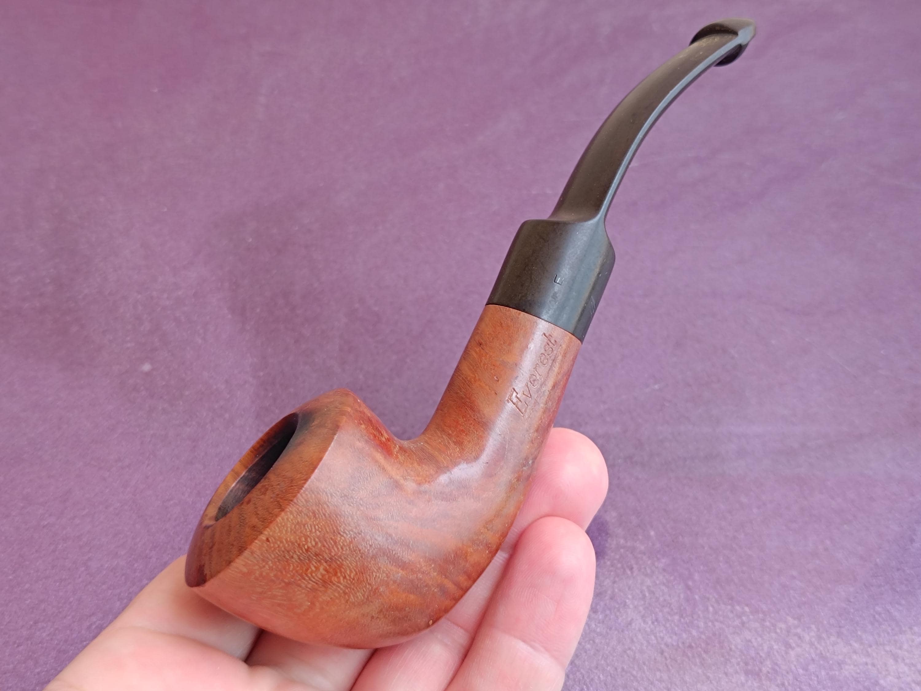 Golding OLD BRIAR ビンテージ ブライヤーパイプ 蓋付き エベレスト エクストラ ブライヤー 喫煙パイプ、イタリア製ブライヤー
