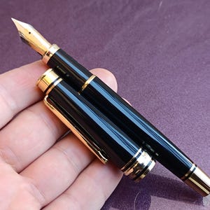 Penna stilografica Pierre Cardin, penna stilografica, penna stilografica riempita d'oro, penna stilografica vintage, penna a inchiostro retrò, penna stilografica antica, penna a inchiostro