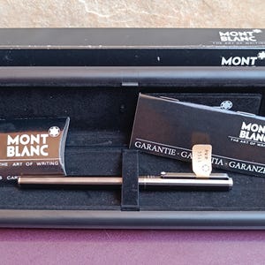MONTBLANC Certificated Fountain Pen, Retro Fountain Pen, Montblanc German Fountain Pen, Antique Fountain Pen, Fountain Pen, Germany