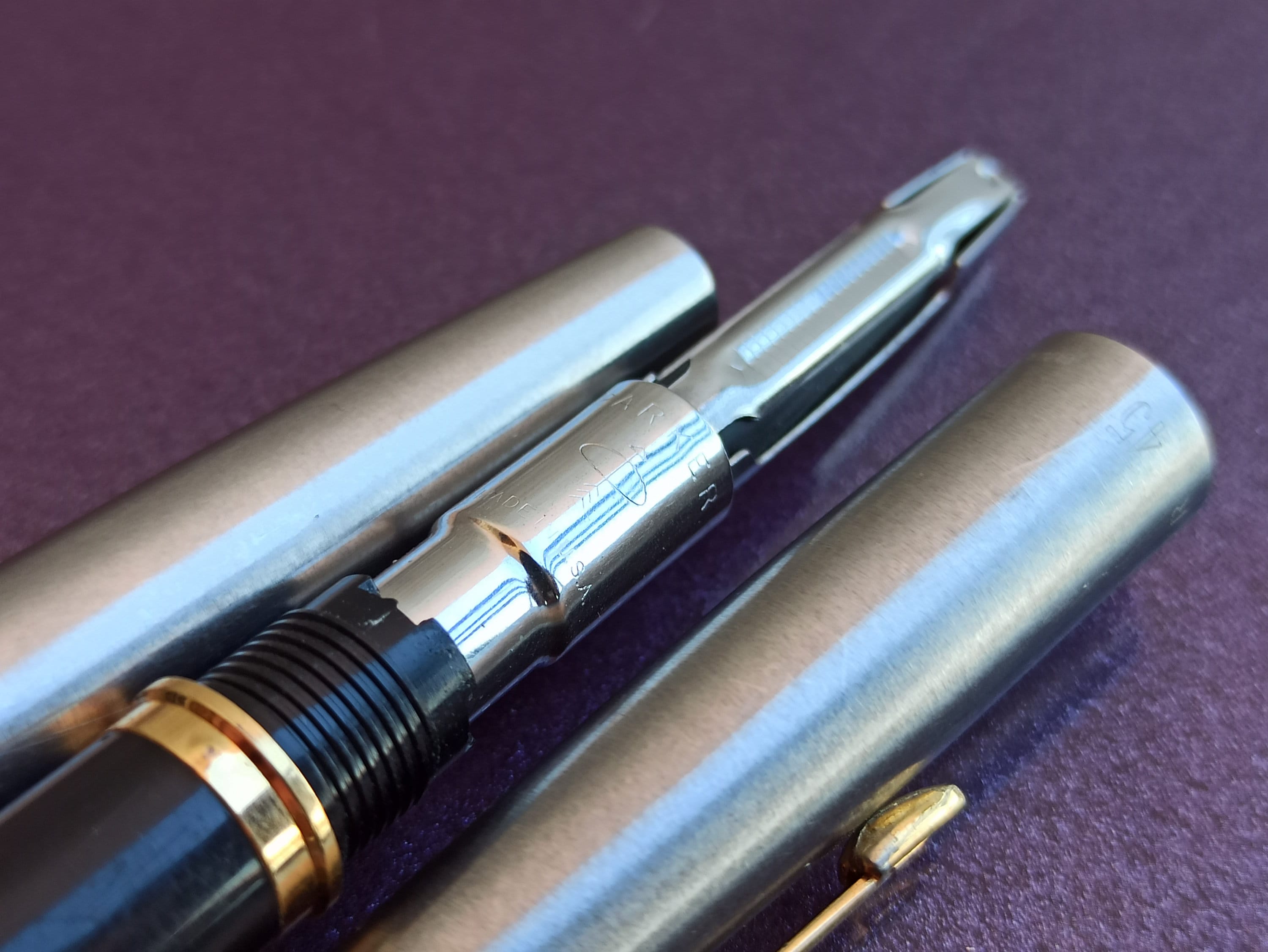 パーカー 14K ゴールドペン先万年筆、585 ペン先、パーカーオリジナル