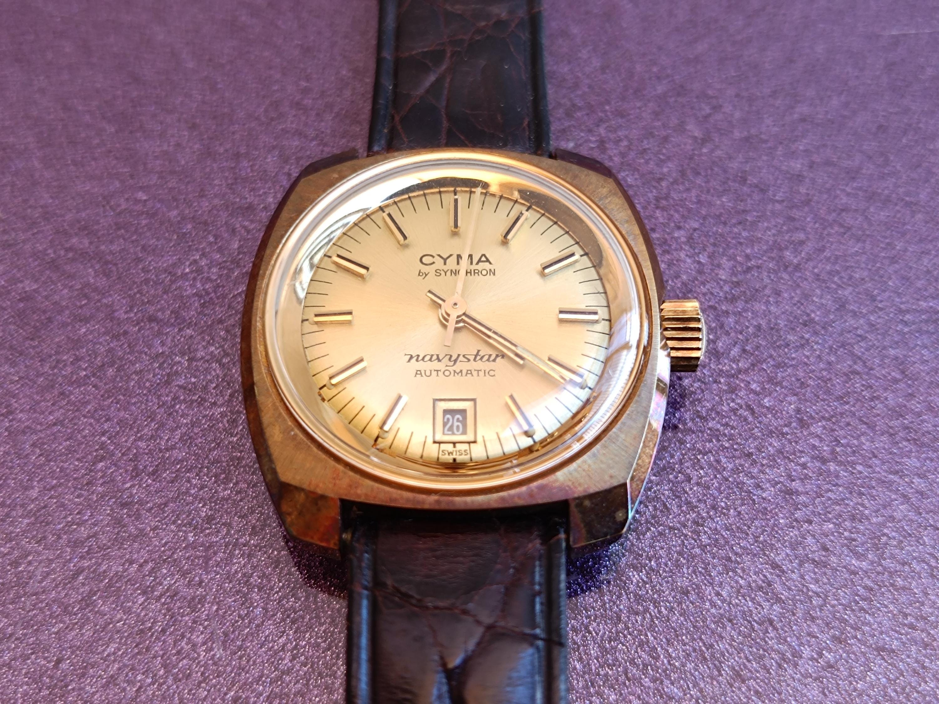 Cyma automatic 25 jewels price hotsell