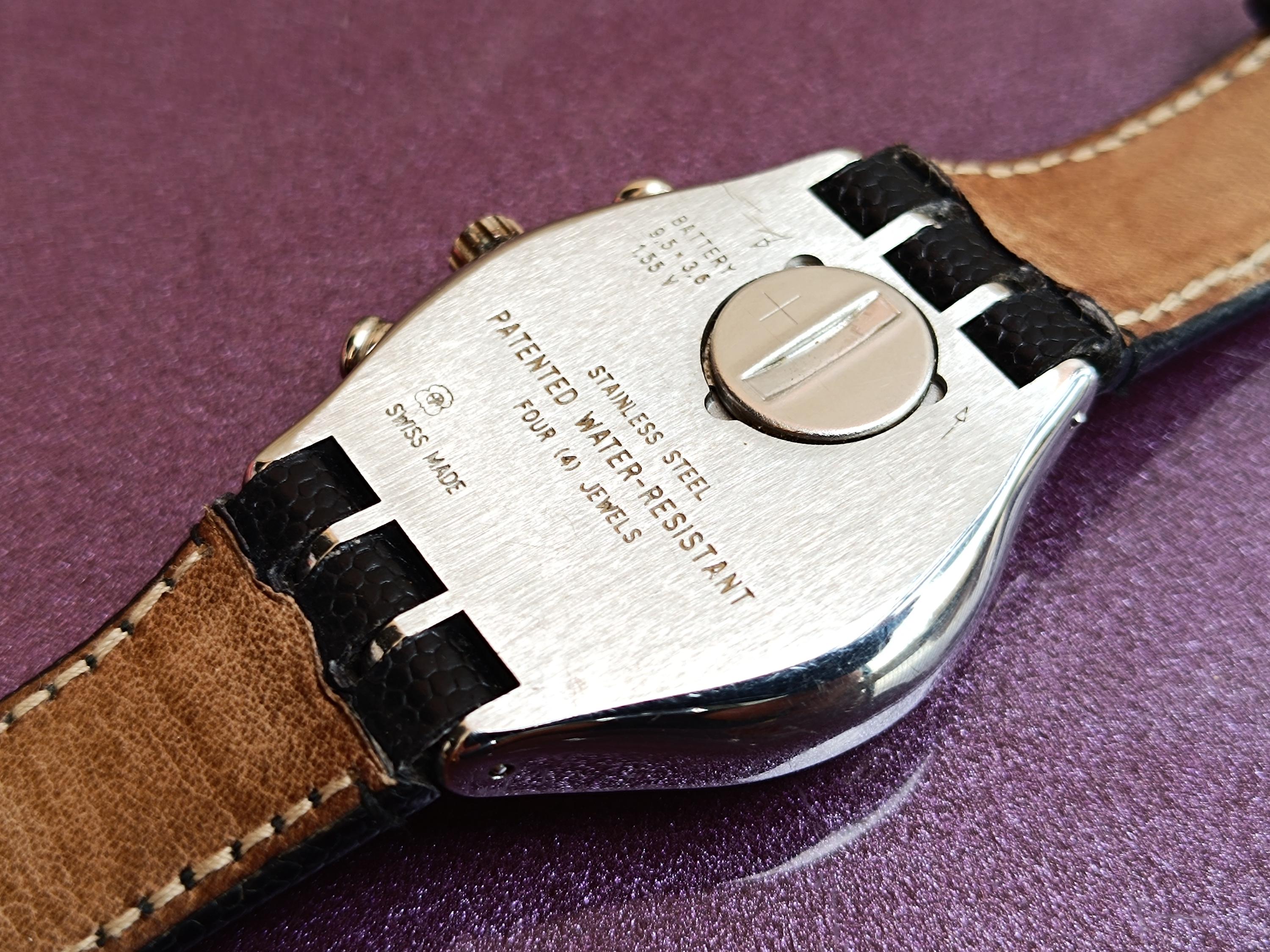 1995 SWATCH Chronograph Swiss Made Quartz Watch, Wrist Quartz 