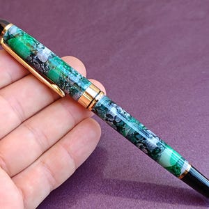 Iridium Point Germany Füllfederhalter, Vintage Geschenk, Vintage Füllfederhalter, Füllfederhalter, antiker Stift, alter Füllfederhalter, Gold gefüllter Tintenstift