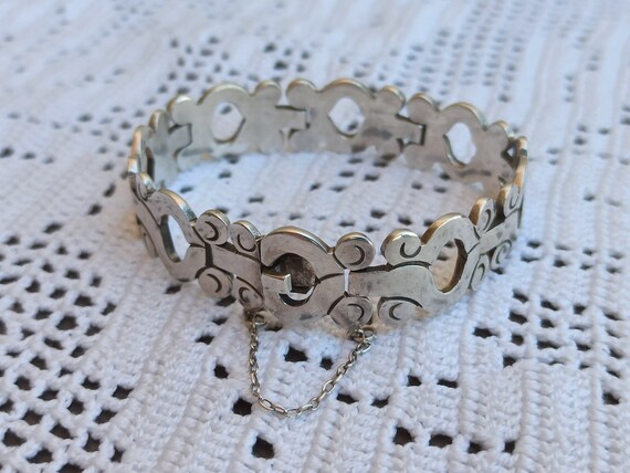 Handmade Silver Bracelet, Sterling Silver Bracele… - image 3