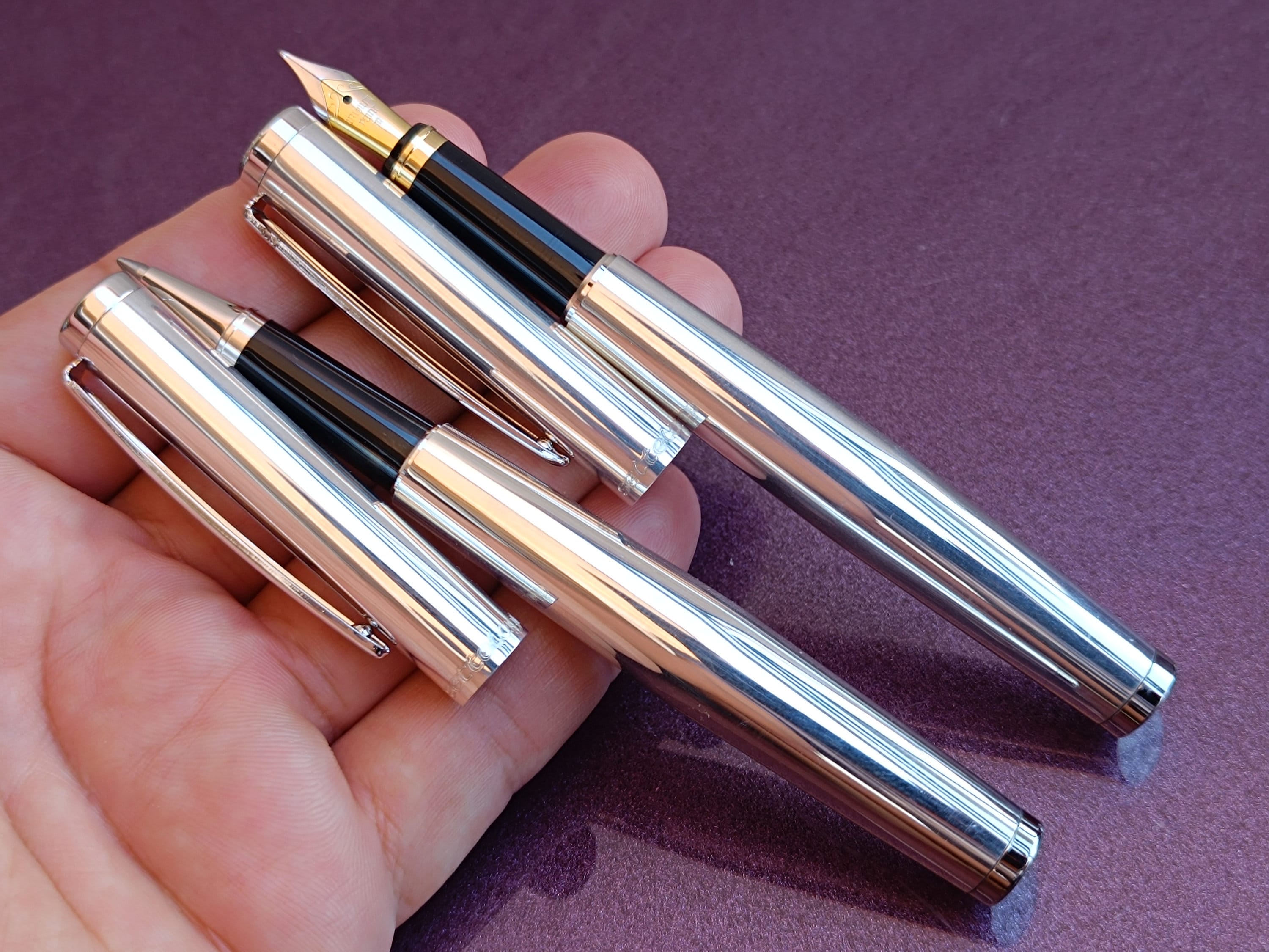 925 Silver Settelaghi by Ferrari Da Varese Fountain Pen and