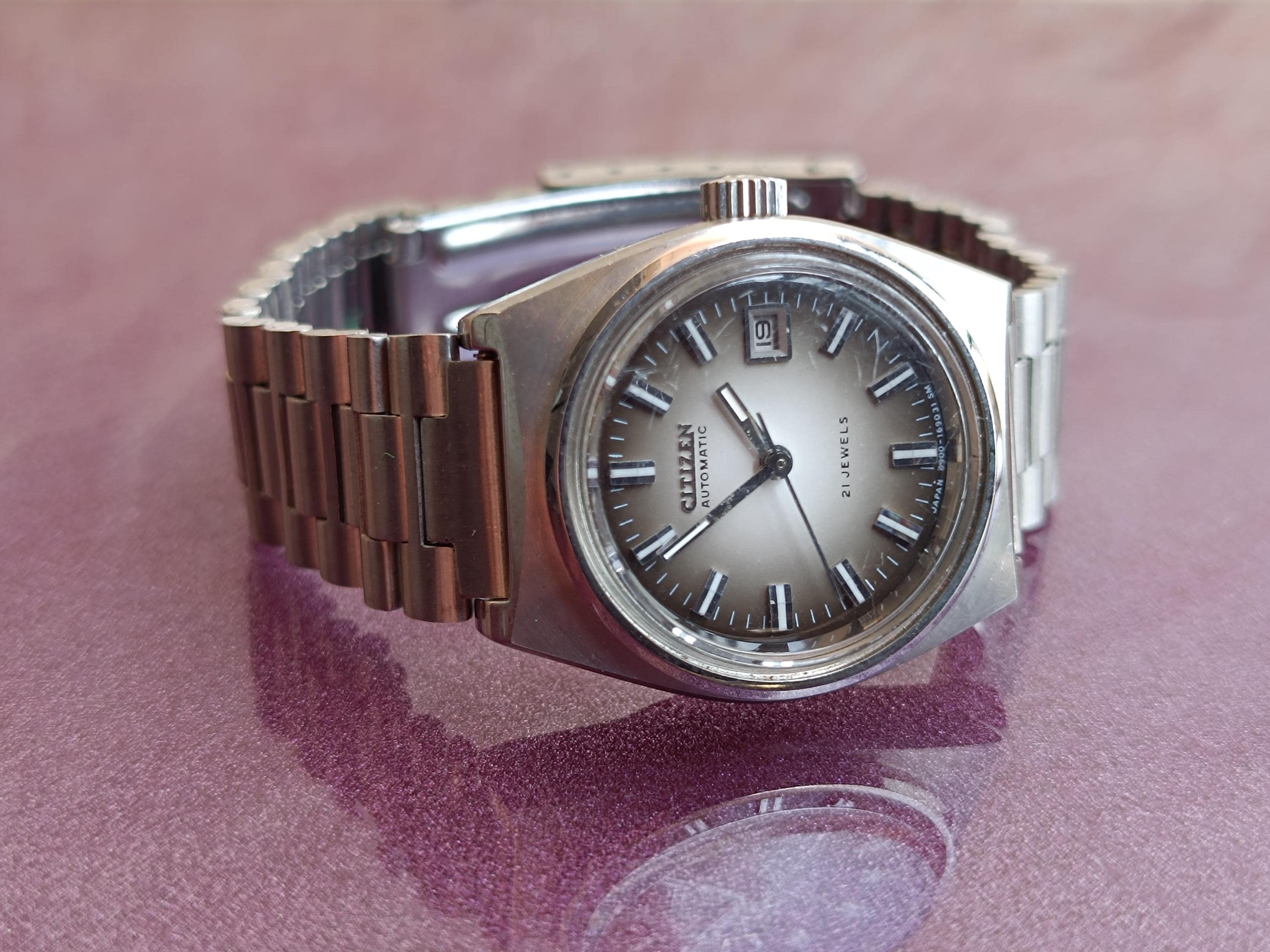 1980 Citizen 21 Jewels Automatic Watch, Mechanical Watch