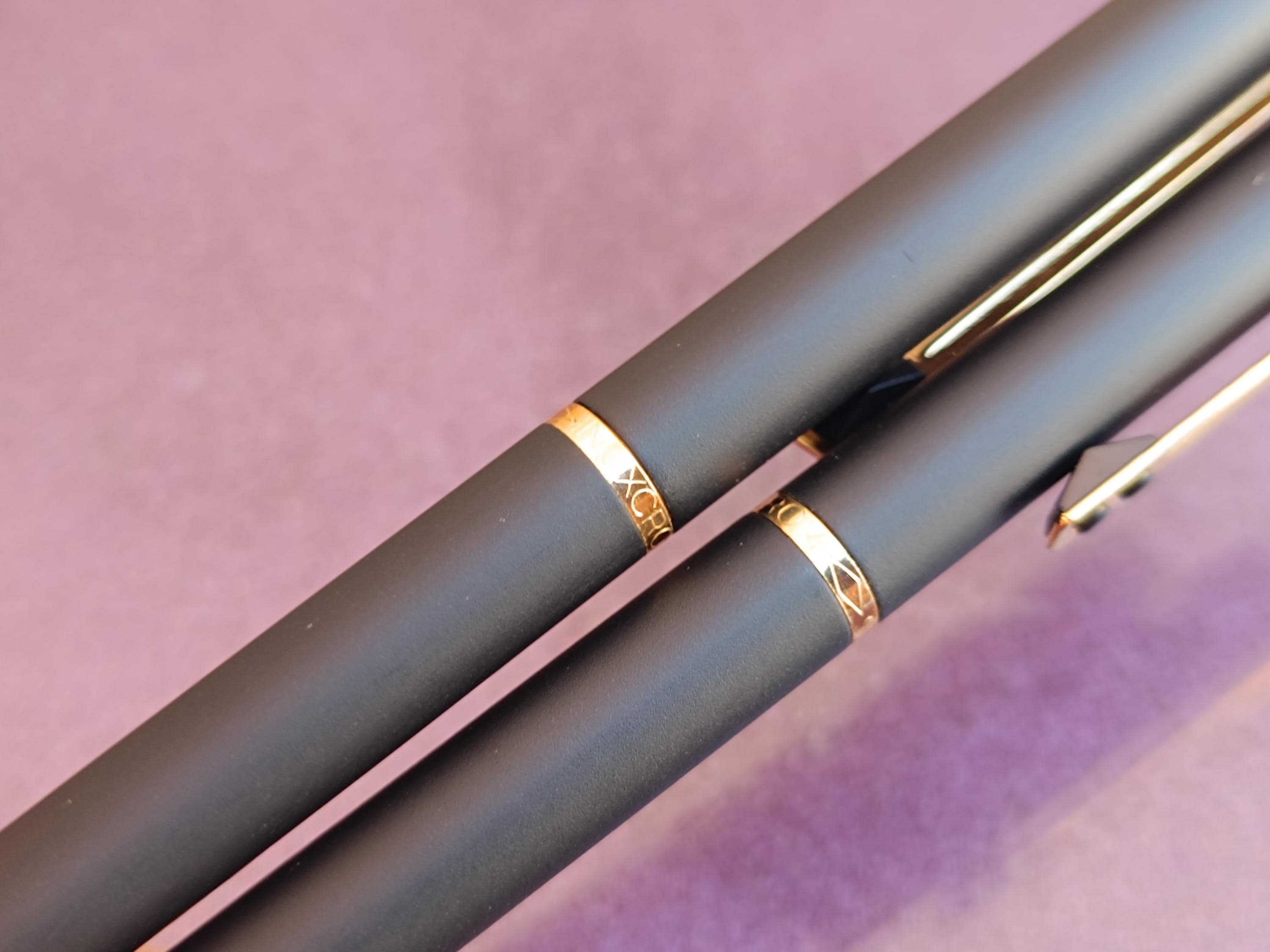 Stylo Bille Vintage Norex Années 70 - Ton Or - Neuf Avec étiquettes