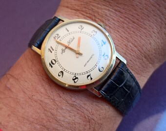 【人気沸騰】 De MORTIMA 1960 LUXE Vintage Watch, Mechanical France アナログ（手巻き）