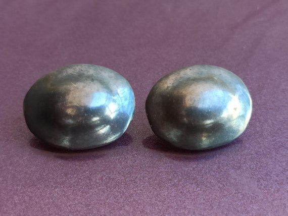 Silver Handmade Clips, Silver Earrings, Handmade … - image 2