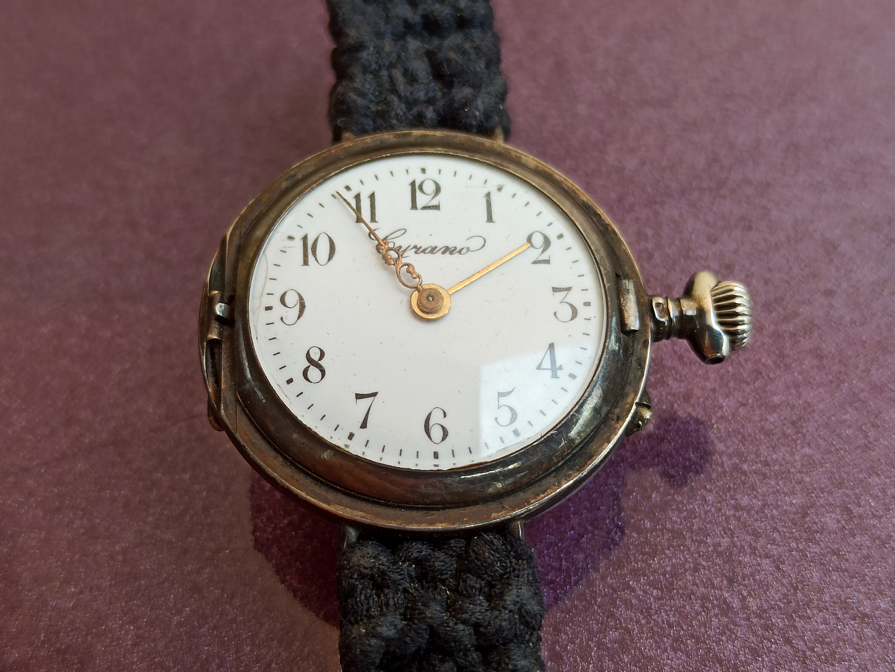 1900 Cyrano 800 SILVER Mechanical Watch, Automatic Silver  display picture 1