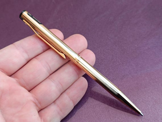 1980年代 SHEAFFER TRZ ゴールド電着モデル 70 ボールペン