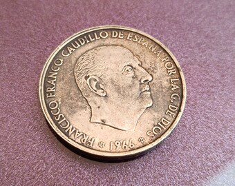 スペイン 100セペタ　銀貨 (1966) フランコ国家元首 il_340x270.6078697575_cnp1.jpg