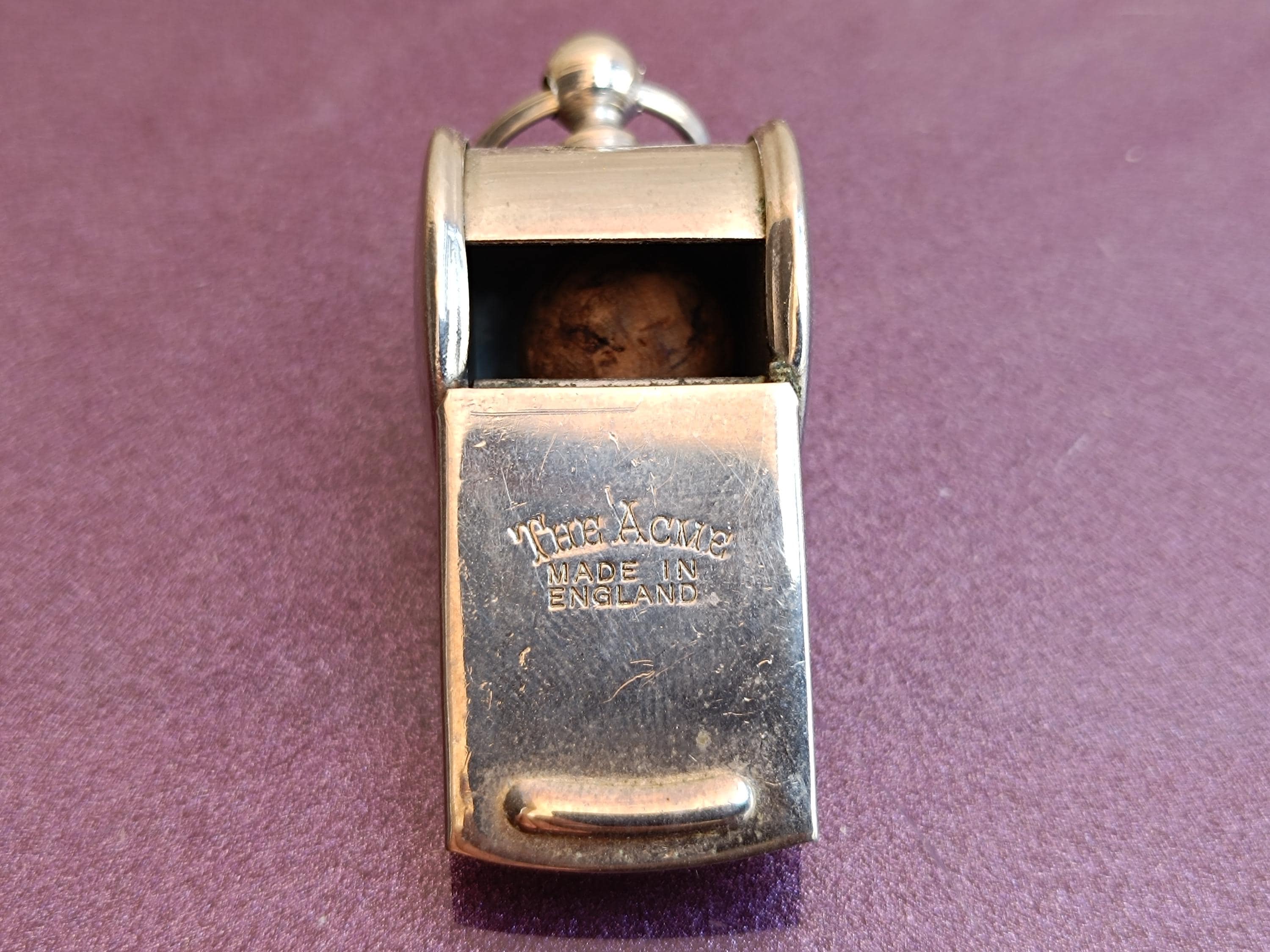 THE ACME REG.D ENGLAND アンティークホイッスル 0f964ed956c0f6ffb3a6078d347723