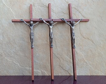 1970 Religious Jesus Cross, Jesus Cruz, Religious Cross, Old Religious Cross, Vintage Cross, Antique Cross, Crucifix