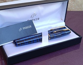 Parker Sonnet Cisele Fountain Pen Sterling Silver 18K 750 Nib