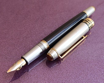 Fountain Pen, Ink Pen, Gold Filled Fountain Pen, Retro Fountain Pen, Fountain Pen, Antique Pen, Ink Pen, Iridium Point Fountain Pen