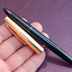 1970er Jahre Füllfederhalter, Sammelstift, Geschenkstift, Gold gefüllter Füllfederhalter, Vintage Füllfederhalter, antiker Stift, alter Füllfederhalter, Tintenstift