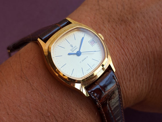 CAUNY By Darwil 17 Gevels Gold Filled Mechanical … - image 10