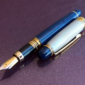 Iridium Point Füllfederhalter, Gold gefüllter Füllfederhalter, Vintage Füllfederhalter, Füllfederhalter, antiker Stift, Iridium Point, Deutschland Füllfederhalter