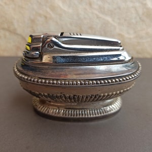 Ronson Desktop Lighter, RONSON Lighter, England Lighter, Original Vintage Lighter, 1970 Old Lighter, Lighter, Antique Gas Lighter