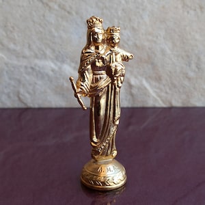 Santa Maria la Real de la Almudena, Religious Statue, Virgin Mary, Rosary, Religious Figurine, Virgin Mary Statue, Catholic Figures