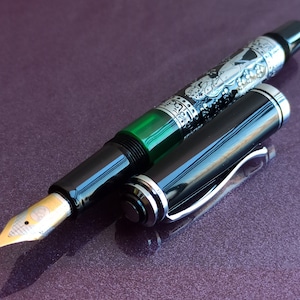 Iridium Duitsland Vulpen, Metalen Plastic Vulpen, Vintage Vulpen, Vulpen, Antieke Pen, Iridium Point, Vulpen