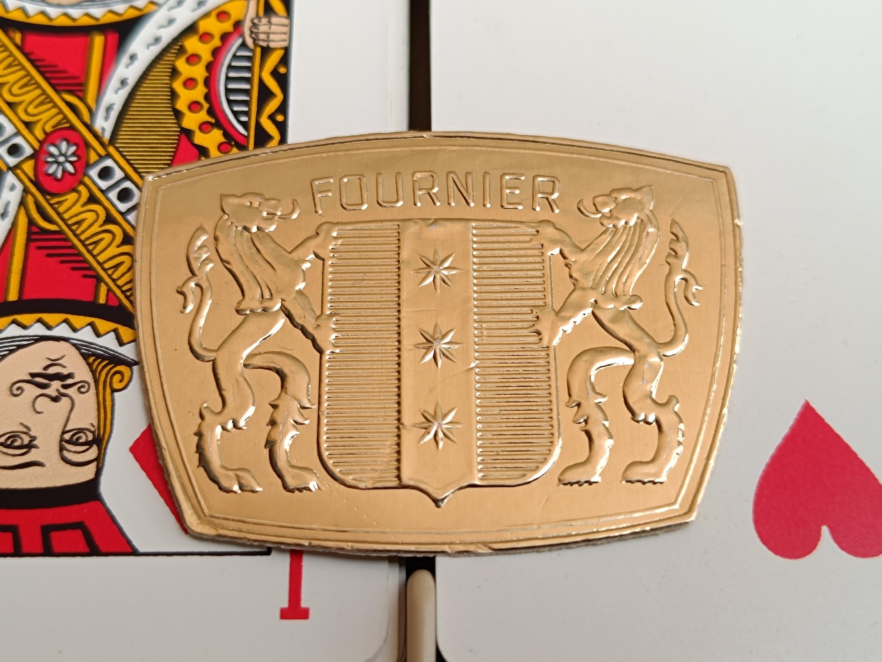 2000 FOURNIER ビトリア スペイン 赤と青のデザイン トランプ 2 枚