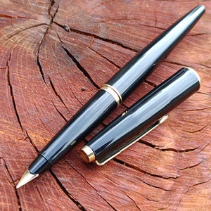 14k Gold Nib Parker Fountain Pen, 585 Nib, Parker Original Pen, Art Pen, England, Fountain Pen, Antique Fountain Pen, Vintage Fountain Pen