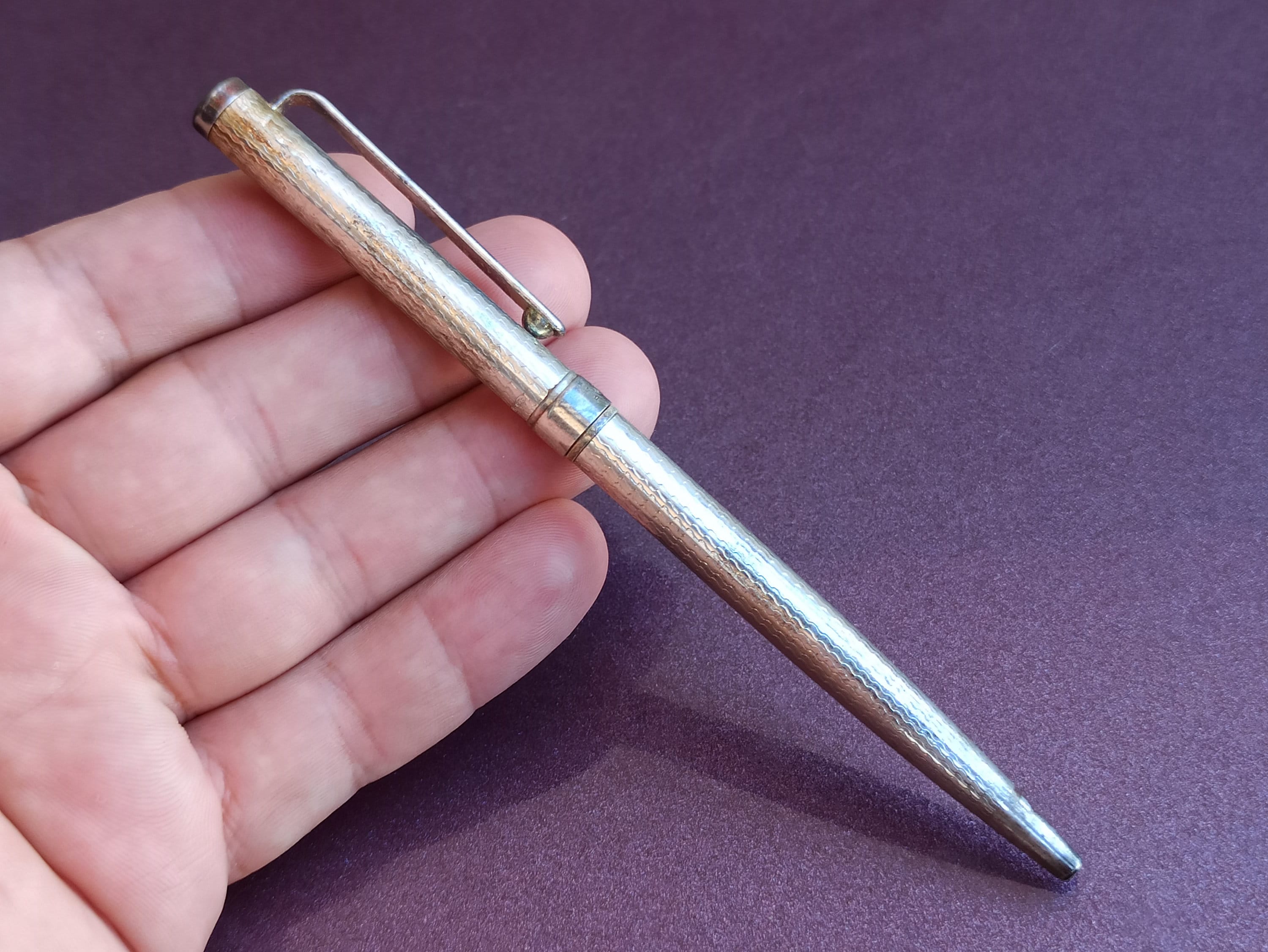 JORSIL 925 シルバー ボールペン ヴィンテージ シルバー JORSIL 925 シルバー ボールペン ヴィンテージ シルバー