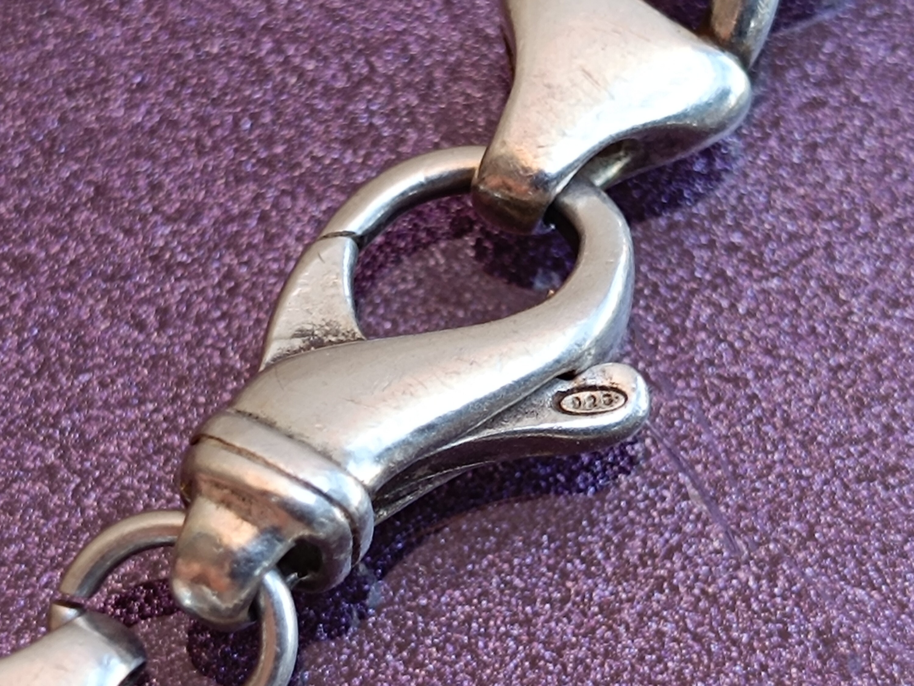925 Silver Bracelet, Silver Bracelet, Vintage Bracelet