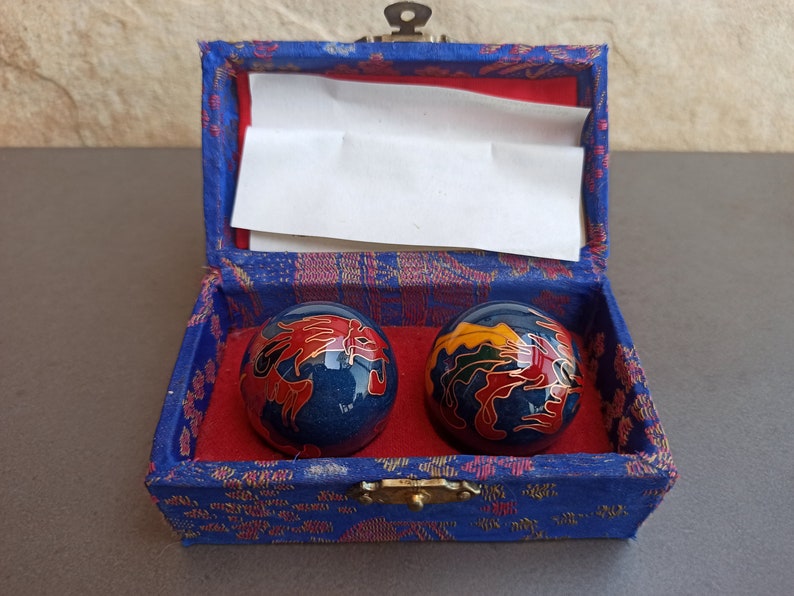 Buddhist Balls Chinese Meditation Ball Baoding Balls Zen Etsy