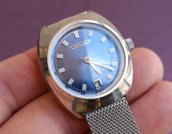 1980 Citizen Automatic Watch, Mechanical Watch, Vintage Mens Watch, Collectible Watch, Original Citizen Watch, Retro Mechanical Watch, Japan - Etsy 1980 Citizen Automatic Watch, Mechanical Watch, Vintage Mens Watch, Collectible Watch, Original Citizen Watch, Retro Mechanical Watch, Japan - Etsy