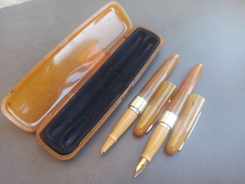 RARE Fountain Pen and Ballpoint Pen SET Japan Fountain Pen Etsy