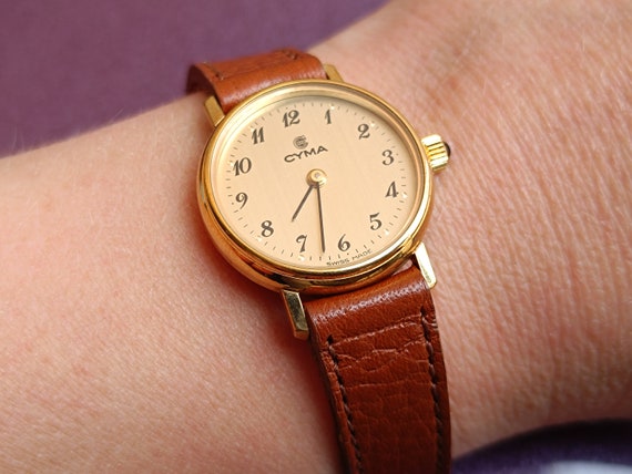 Montre mecanique suisse CYMA Gold Filled 1970 montre mecanique vintage montre CYMA montre automatique Etsy France