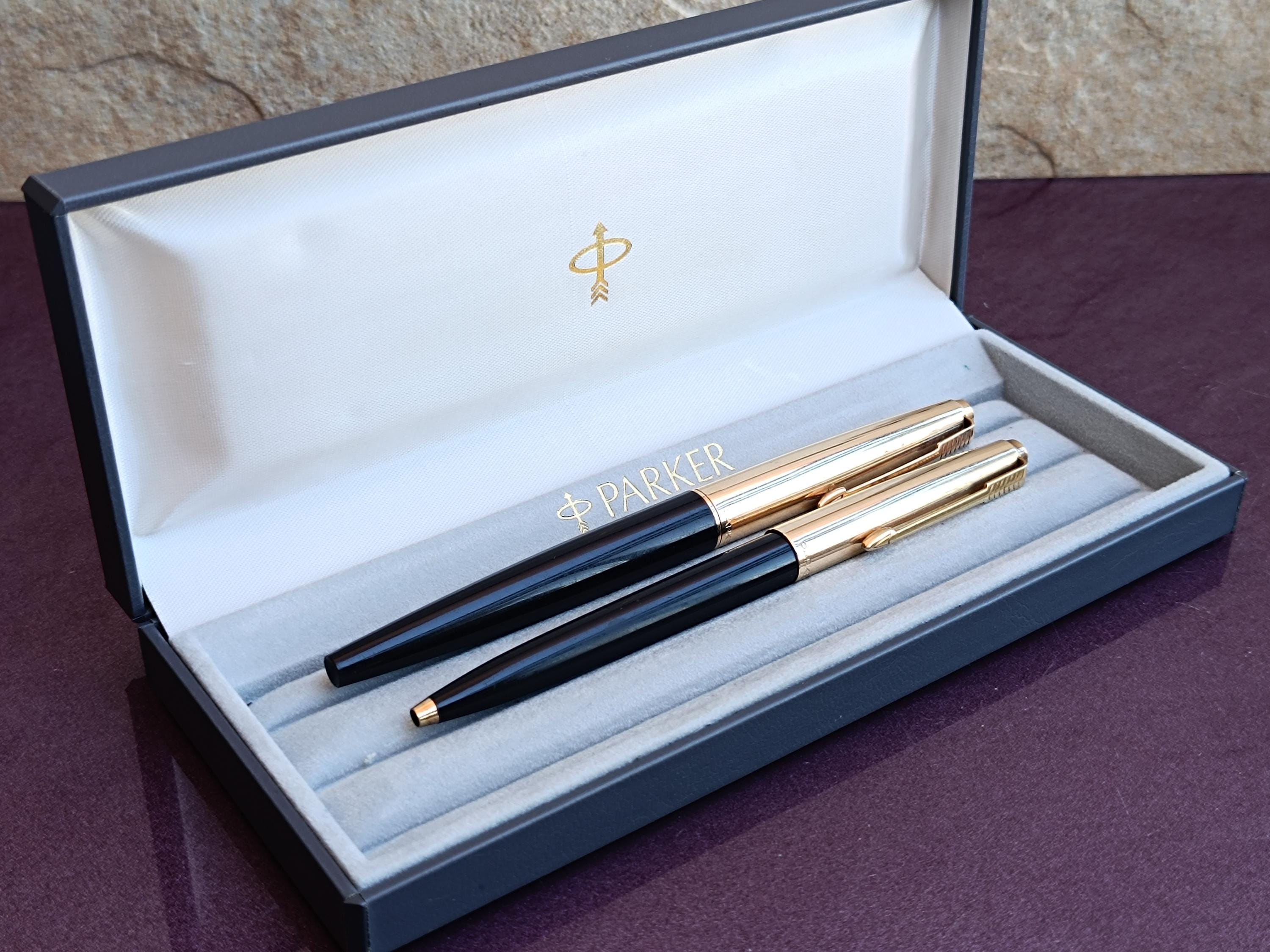 PARKER メタル製ボールペンと万年筆3セット MADE IN USA Old vintage parker ballpoint pens - Etsy 日本