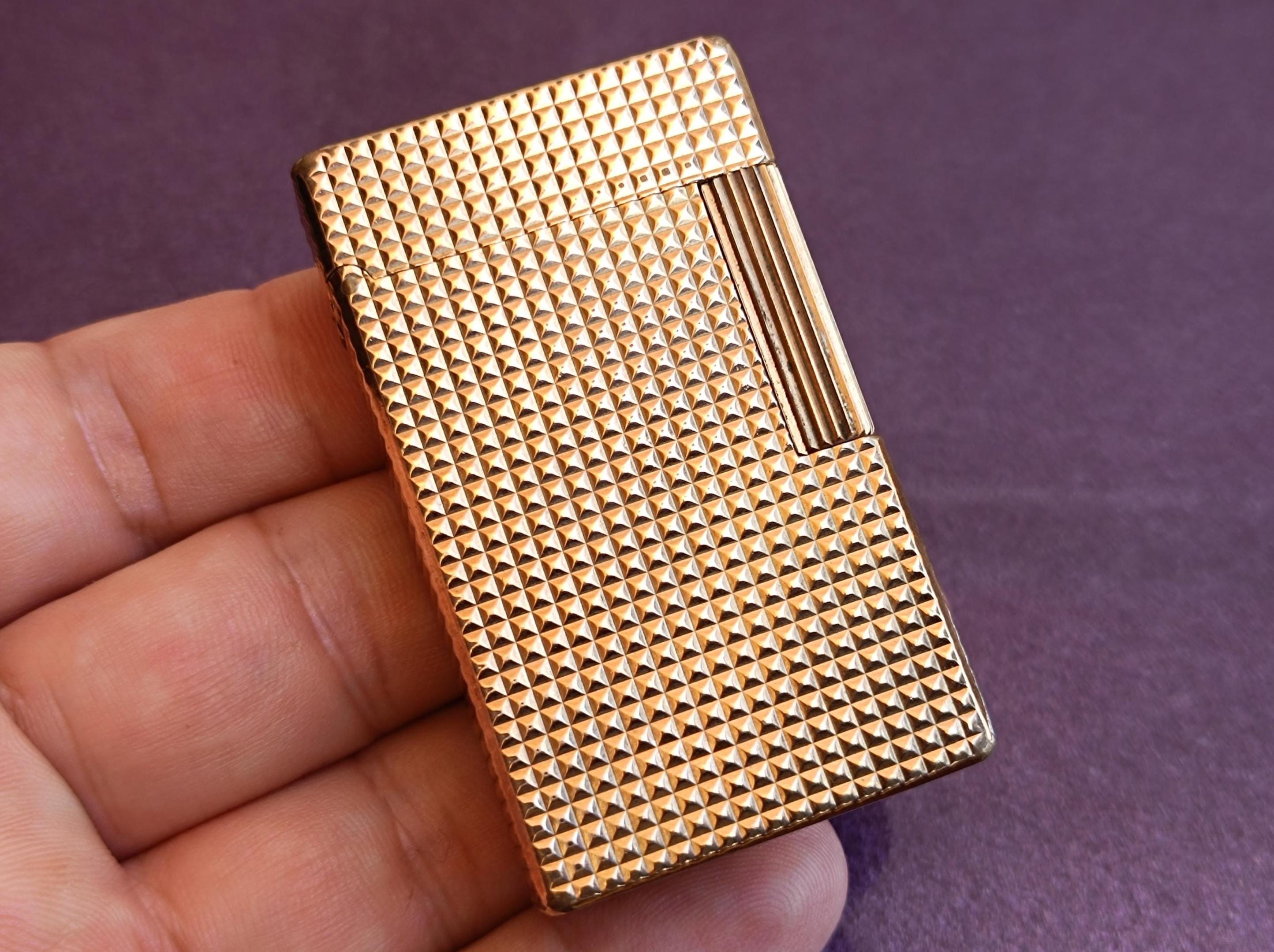 S.T. DUPONT 金メッキ 20ミクロン ライター、ヴィンテージ ポケット