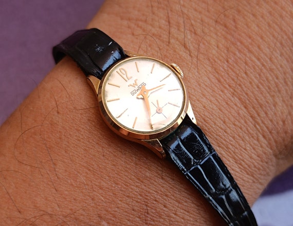 1960 DUWARD Mechanical Watch Antique Gold Filled Watch Women s Wrist Watch Mechanical Watch Retro Watch Automatic Watch Etsy Canada