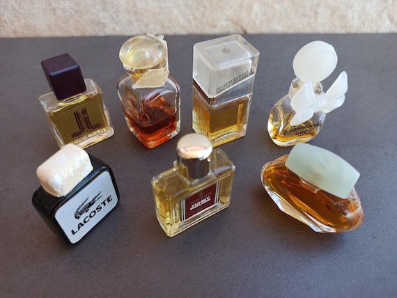 Perfume Vintage Perfume Miniatura Mini Miniatura Splash Eau 
