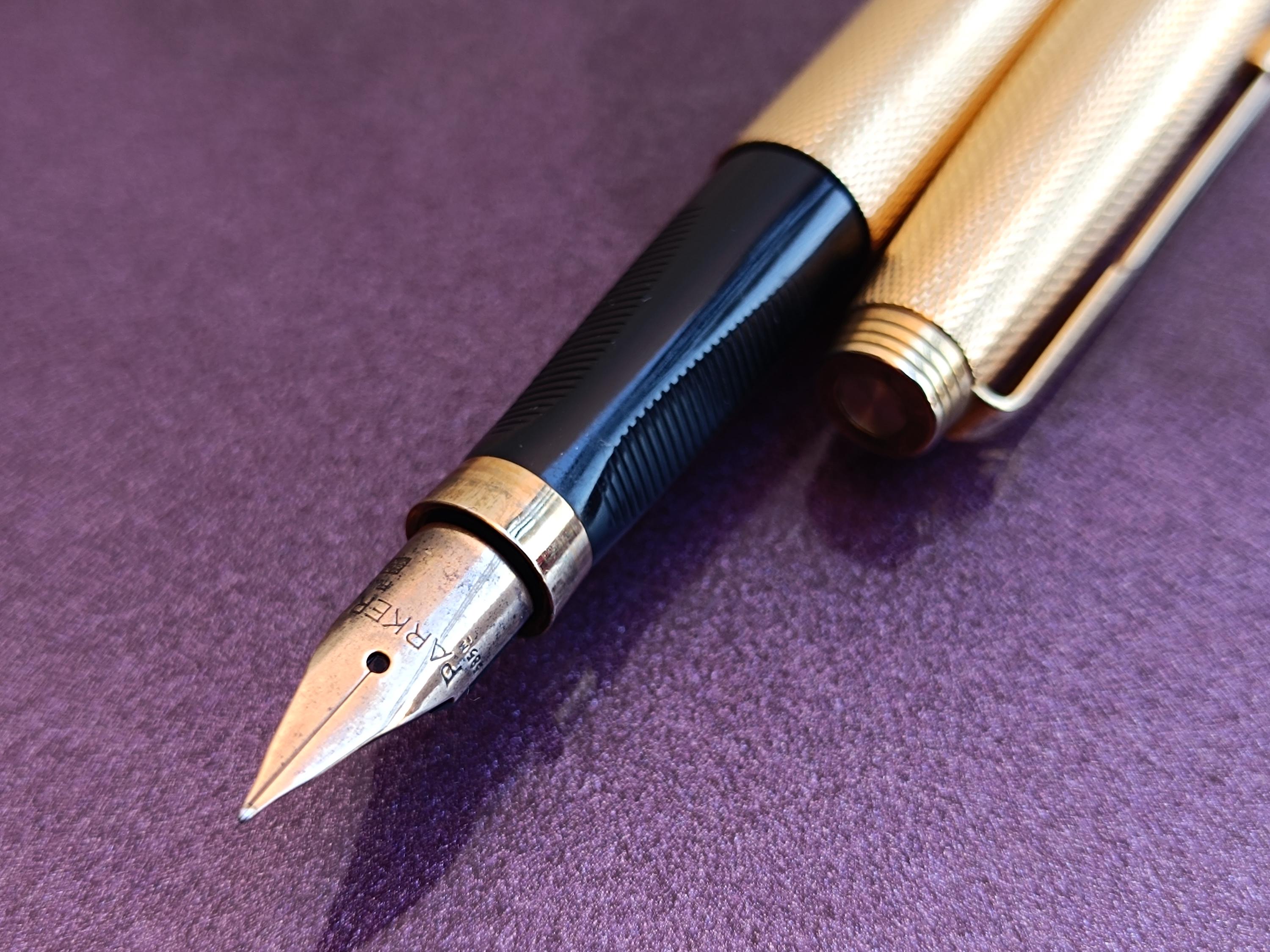 14k Gold Nib Parker Fountain Pen, 585 Nib, Parker Original Pen