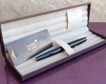 14k Gold Nib MONTBLANC Fountain Pen, 585 Gold Nib, 14k Gold Nib, Black Fountain Pen, MONT BLANC Fountain Pen, Montblanc Fountain Pen