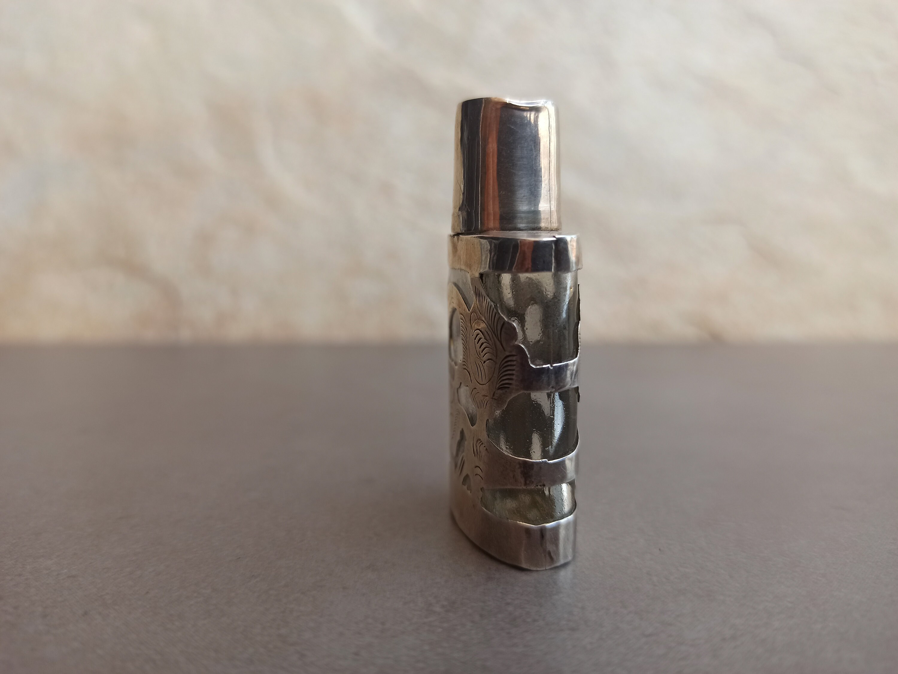 アンティーク銀細工製品香水瓶STERLINGSILVERスターリング