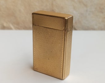 S.T. Dupont 金メッキ ライター S.T.デュポン 金メッキ 20 ミクロン ライター、アンティーク