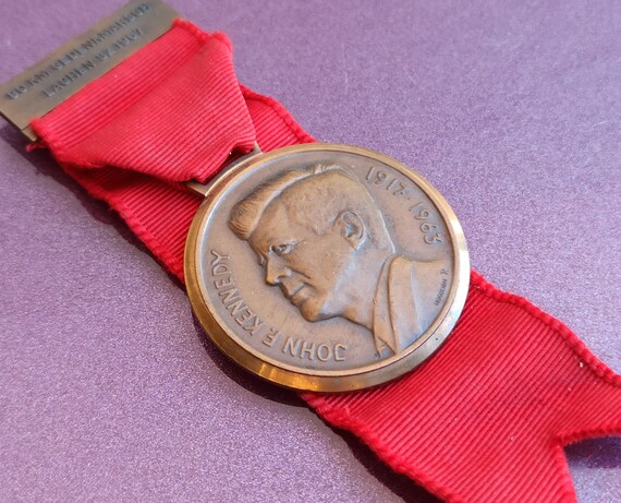 RARE 1917-1963 John Fitzgerald Kennedy, Medal United States, 80 Km