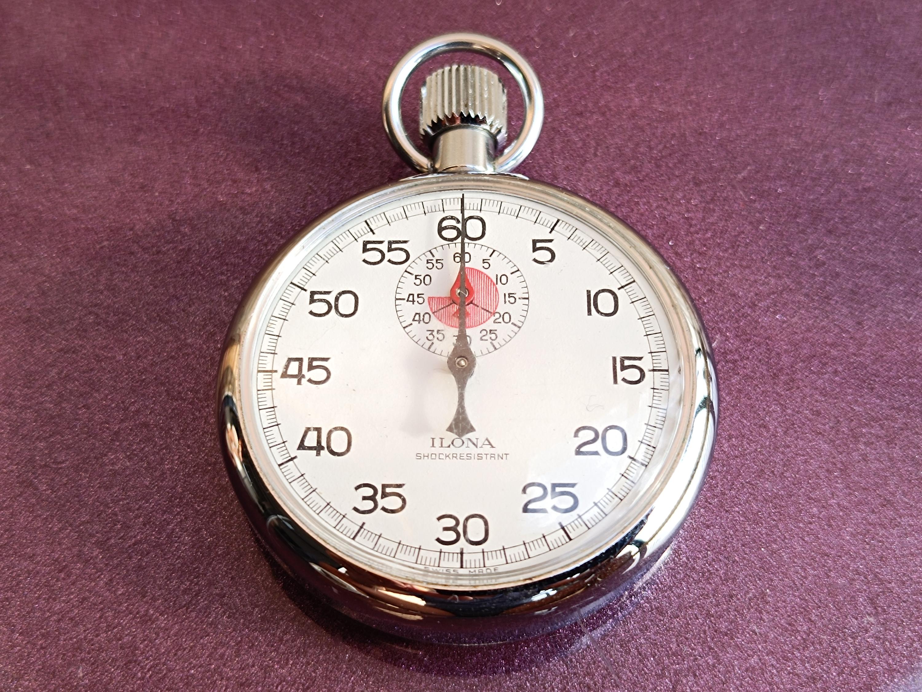 Swiss Made Stopwatch - Etsy