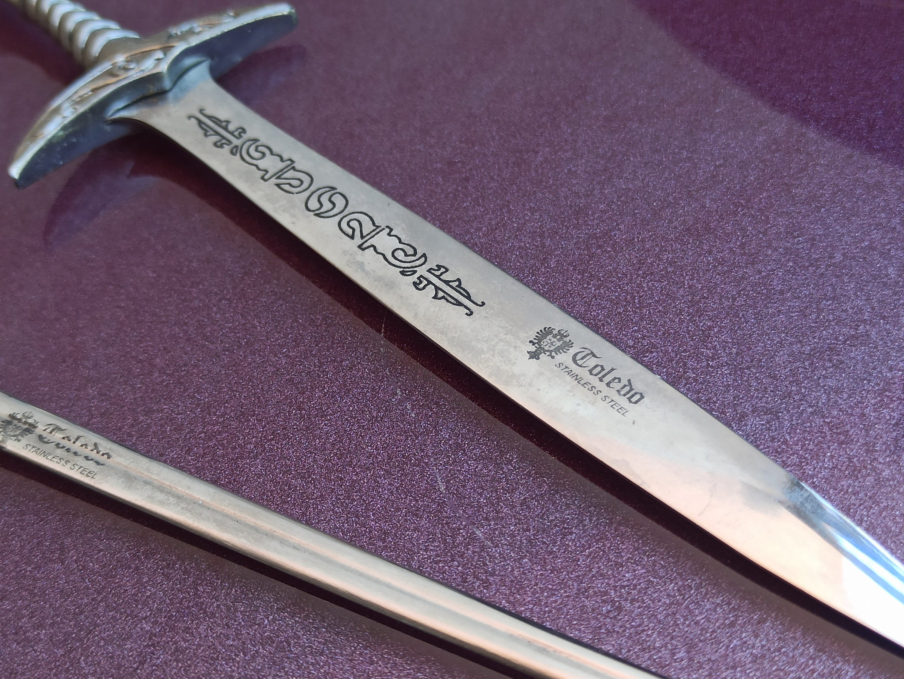 Set of 4 LETTER OPENERS Bronze Letter Opener Letter Opener Etsy