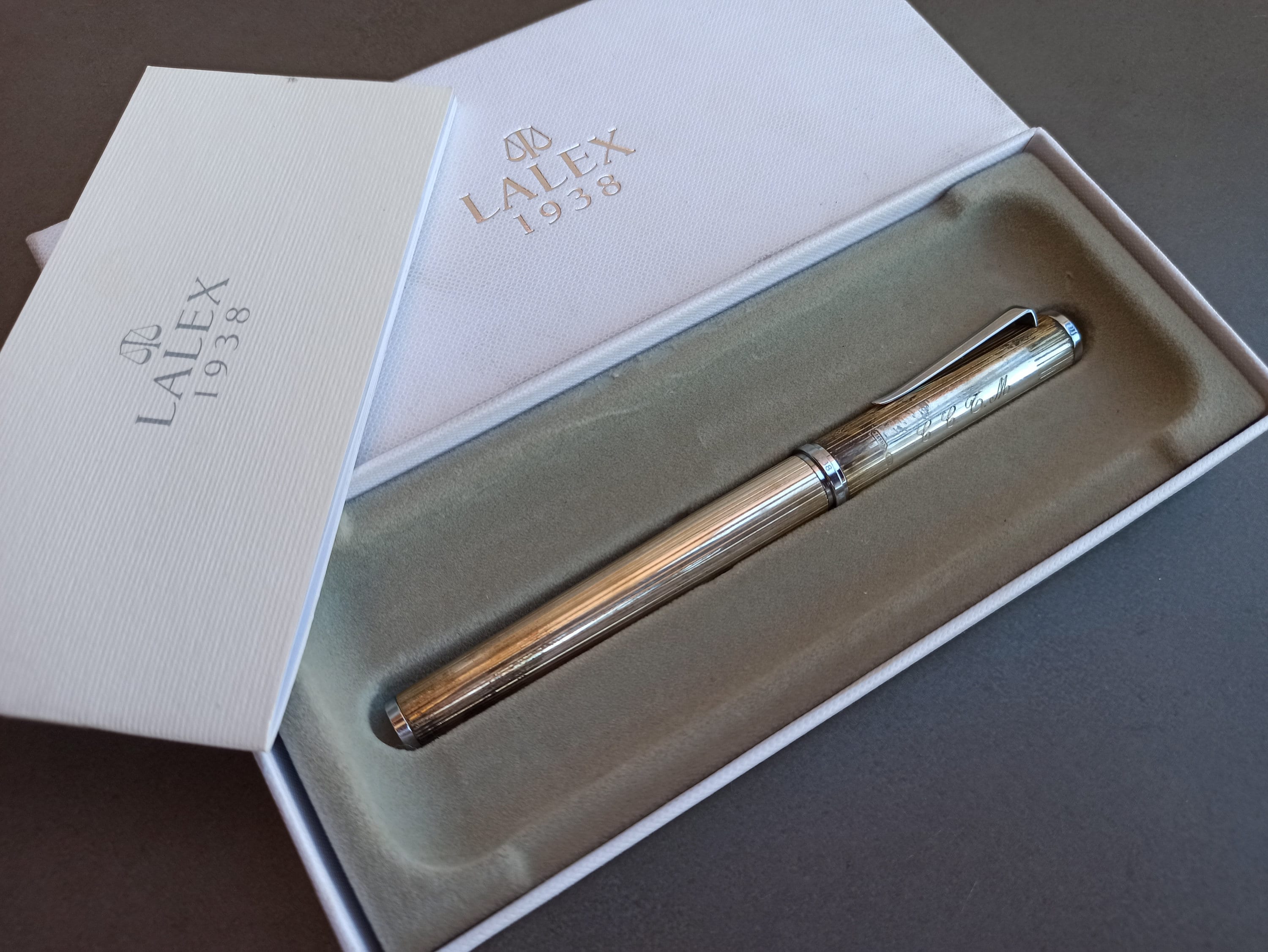 LALEX 925 Silver Fountain Pen, Silver Pen, Vintage Rare